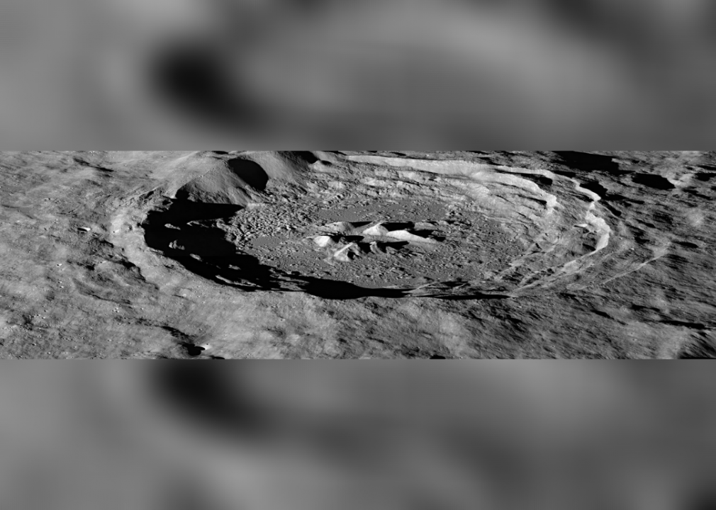 The moon is shrinking